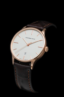 SCHAUMBURG WATCH Classoco 18K No. 03 - solid 18K rose gold (750) automatic w. white dial
