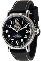 ZENO-WATCH BASEL Nostalgia XL Open Heart Ref. 88073U-a1 (ETA 2824)