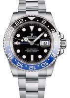 ROLEX GMT-MASTER II OYSTER PERPETUAL REF. 116710BLNR  904L STEEL, BLACK DIAL, CAL. 3186