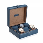 WATCH BOXES Modalo Gallante 57.06.52 Blue Leather for 6 watches