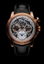 LOUIS MOINET MEMORIS 18K ROSE GOLD REF. LM-54.50.80  EDITION OF 60 WATCHES SELF-WINDING CAL. LM54