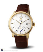 KronSegler SACRISTAN KS 700 Q Gold-White Gents - the official Vatican watch with Liturgy Hours