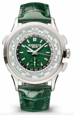 PATEK PHILIPPE COMPLICATIONS WORLD TIME FLYBACK CHRONOGRAPH REF. 5930P-001 SELF-WINDING CH 28‑520 HU CALIBER