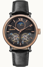 GERMAN DESIGN BRANDS INGERSOLL Ref. I09601 Hollywood black-rose gold automatic 45mm 5ATM