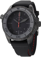 ZENO-WATCH BASEL Professional Diver II Ref. 6603-515Q-bk-a17 50ATM Helium Valve PVD black