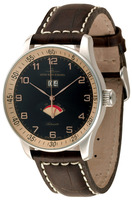 ZENO-WATCH BASEL X-Large Retro Ref. P590-g1-6 black&copper / P590-g2-4 white&blue / P590-g6 copper (Soprod 9090)