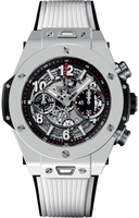 HUBLOT BIG BANG UNICO WHITE CERAMIC FLYBACK CHRONOGRAPH REF. 411.HX.1170.RX - HUB1242 CALIBER (PR 72H)