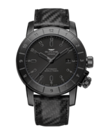 GLYCINE AIRMAN 42 DOUBLE TWELVE WORLD TIMER IP BLACK REF. GL0177 SELF-WINDING CAL. GL224