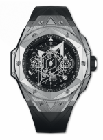 HUBLOT BIG BANG UNICO SANG BLEU II TITANIUM REF. 418.NX.1107.RX.MXM19 HUB1240.MXM