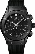 HUBLOT CLASSIC FUSION CHRONOGRAPH BLACK MAGIC REF. 521.CM.1171.RX 45MM SELF-WINDING CAL. HUB1143