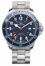 GLYCINE COMBAT SUB 46 ALL STEEL BLUE REF. GL0254 SELF-WINDING CAL. GL224 30ATM