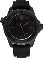 ZENO-WATCH BASEL Professional Diver Pro Black red Ref. 6603-2824-bk-i17 50ATM diver automatic ETA 2824 caliber