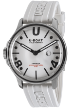 U-BOAT Darkmoon REF. 9542/A 44MM WHITE BK SS