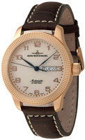 ZENO-WATCH BASEL Clou de Paris Automatic Retro Day Date Ref. 11554DD-Pgr-f2 IP Rose Gold