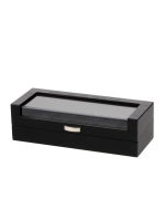 WATCH BOXES Rothenschild RS-2375-5OAK For 5 Watches - Black & Black