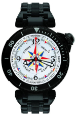 GIO MONACO Poseidon English 696 PVD black, ETA 2824-2 automatic movement