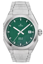 DWISS A1 Green Tapesserie Automatic - La Joux-Perret G100 Soigné Caliber (68h PR)
