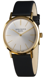 ZENO-WATCH BASEL Bauhaus Linea Gold III Slim Line Purist (no date) Ref. D2024H-Pgg-i3-nodate ETA 2004-1 automatic
