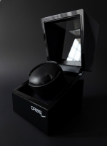 WATCH WINDERS Orbis Timeart Single Watch Winder - Black Wood Piano Lacquer - OT-SW-BPL-1041