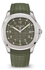 PATEK PHILIPPE AQUANAUT REF. 5168G-010 WHITE GOLD. DATE. SWEEP SECONDS. CAL. 26-330 S C