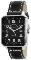 ZENO-WATCH BASEL Square Atomatic Ref. 124-a1, 124-e2, 124-f2