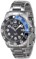 ZENO-WATCH BASEL Airplane Diver II Ref. 6350Q-a1-4M (black+blue), -8M (black+green)