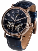 GERMAN DESIGN BRANDS CARL VON ZEYTEN Ref. CVZ0054RBLS Murg Moonphase Dual Balance Automatic 46mm 5ATM