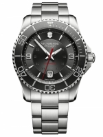 DESIGNER BRANDS VICTORINOX Ref. 241705 Maverick Automatic Steel Grey 43mm 10 ATM Cal. 2824-2 ETA